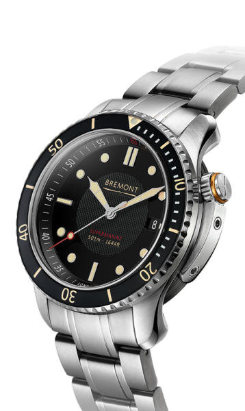 Bremont S501 Br Watch Side View